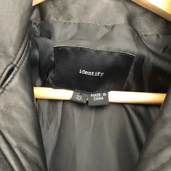 Identify leather collared jacket - Picture 5 of 9